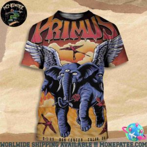 Primus Tulsa Okalahoma On may 1 2025 At Bok Center All Over Print T-Shirt