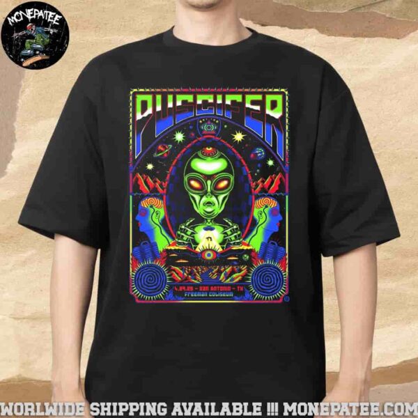 Puscifer In San Antonio TX On April 29th 2025 At Freeman Coliseum Unisex T-Shirt