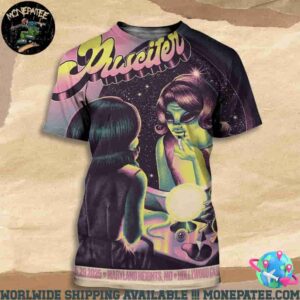 Puscifer Poster For Show In Maryland Heights MO On May 29 2025 At Hollywood Casino Amphitheatre All Over Print T-Shirt