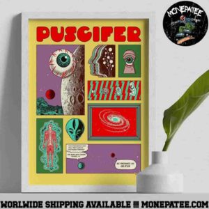 Puscifer Sessanta V 2.0 In Holmdel NJ On May 17 2025 At Pnc Bank Arts Center Home Decor Poster Canvas