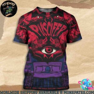 Puscifer Sessanta V2.0 In Charlotte NC At PNC Music Pavillion On May 10 2025 All Over Print T-Shirt