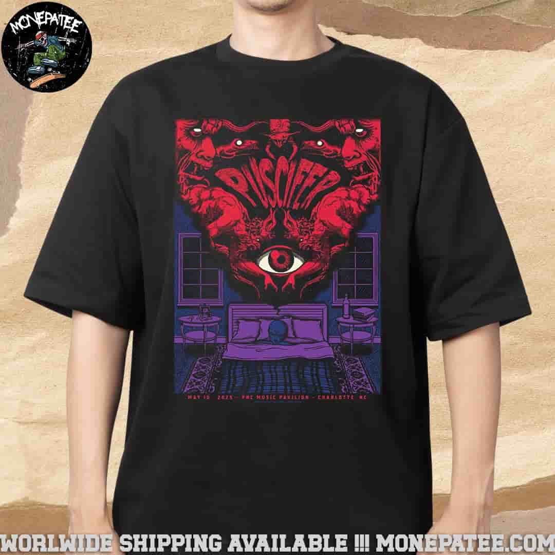 Puscifer Sessanta V2.0 In Charlotte NC At PNC Music Pavillion On May 10 2025 Merchandise Unisex T-Shirt Puscifer Sessanta V2.0 In Charlotte NC At PNC Music Pavillion On May 10 2025 Merchandise Unisex T-Shirt