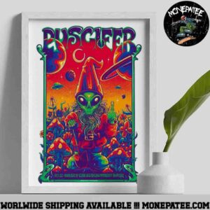 Puscifer Sessanta V2.0 In Virginia Beach VA At May 11 On Veterans United Home Loans Amphitheatre 2025 Poster Canvas