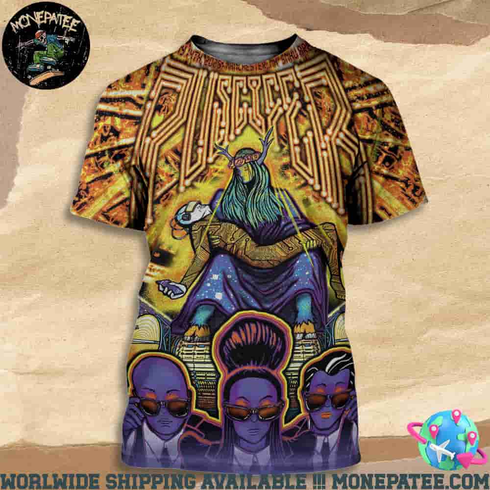 Puscifer Sessanta V2.0 Manchester New Hampshire At Snhu Arena On May 14 2025 All Over Print T-Shirt Puscifer Sessanta V2.0 Manchester New Hampshire At Snhu Arena On May 14 2025 All Over Print T-Shirt