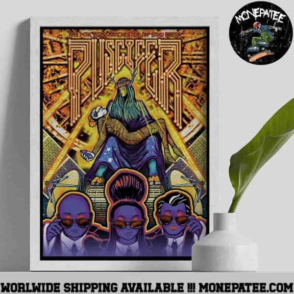 Puscifer Sessanta V2.0 Manchester New Hampshire At Snhu Arena On May 14 2025 Poster Canvas