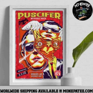 Puscifer Sessanta V2.0 Rogers AR On Friday May 2nd At Walmart AMP Poster