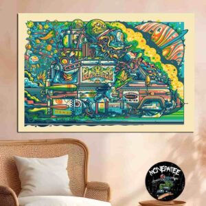 Puscifer Sessanta V2.0 The Orion Amphitheater Huntsville AL May 4 2025 A 60 1st Birthday Celebration For Maynard James Keenan Home Decor Poster Canvas