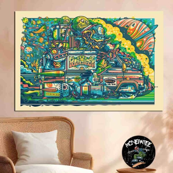Puscifer Sessanta V2.0 The Orion Amphitheater Huntsville AL May 4 2025 A 60 1st Birthday Celebration For Maynard James Keenan Home Decor Poster Canvas