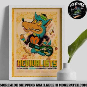 Revivalists All of the Family 10 Years of Men Amongst Mountains 2025 Poster Canvas