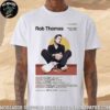 Rocky Lynch The Driver Era Obsession World Tour 2025 With Vale Two Sides Merchandise Unisex T-Shirt