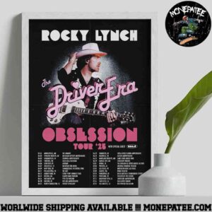 Rocky Lynch The Driver Era Obsession World Tour 2025 With Vale Decorative Poster Canvas