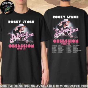 Rocky Lynch The Driver Era Obsession World Tour 2025 With Vale Two Sides Merchandise Unisex T-Shirt