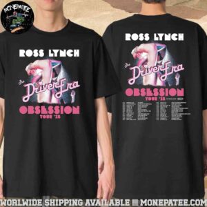 Ross Lynch The Driver Era Obsession World Tour 2025 With Vale Two Sides Merchandise Unisex T-Shirt