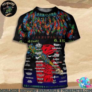 Satanic Carnival 2025 Full Lineups June 14 and 15 2025 All Over Print Shirt