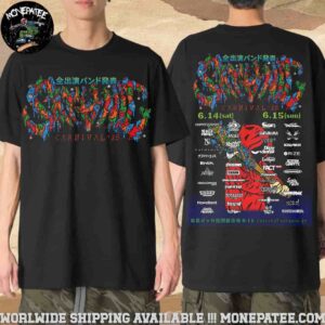 Satanic Carnival 2025 Full Lineups June 14 and 15 2025 Merchandise Unisex T-Shirt