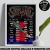 Shinedown Dance Kid Dance US Tour Dates 2025 Poster Canvas