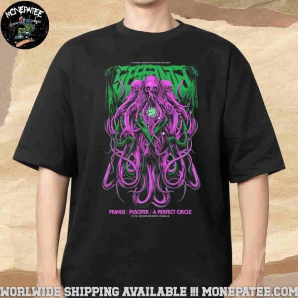 Sessanta V 2.0 In Holmdel NJ On May 17 2025 At Pnc Bank Arts Center Merchandise T-Shirt