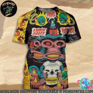 Sessanta V 2.0 In Tampa Fl On May 08 2025 At Midflorida Credit Union Amphitheatre All Over Print T-Shirt