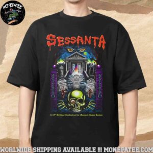 Sessanta V 2.0 Spring Tour Primus Puscifer And  A Perfect Circle On 11 May 2025 At Veterans United Home Loans Amphitheater In Virginia Beach Merchandise T-Shirt