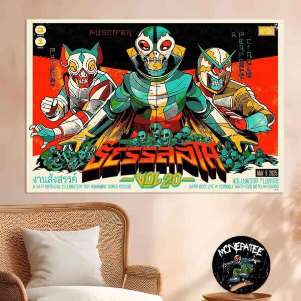 Sessanta V2.0 Hollywood Florida Hard Rock Live At The Seminole Hard Rock Hotel And Casino May 6 2025 Poster