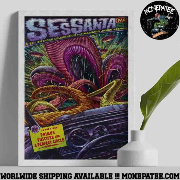 Sessanta V2.0 In Charlotte NC At PNC Music Pavillion On May 10 2025 Home Decor Poster Canvas