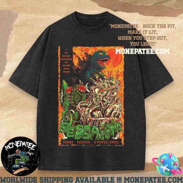 Sessanta V2.0 The Orion Amphitheater Huntsville AL May 4 2025 A 60 1st Birthday Celebration For Maynard James Keenan Washed Merchandise T-Shirt