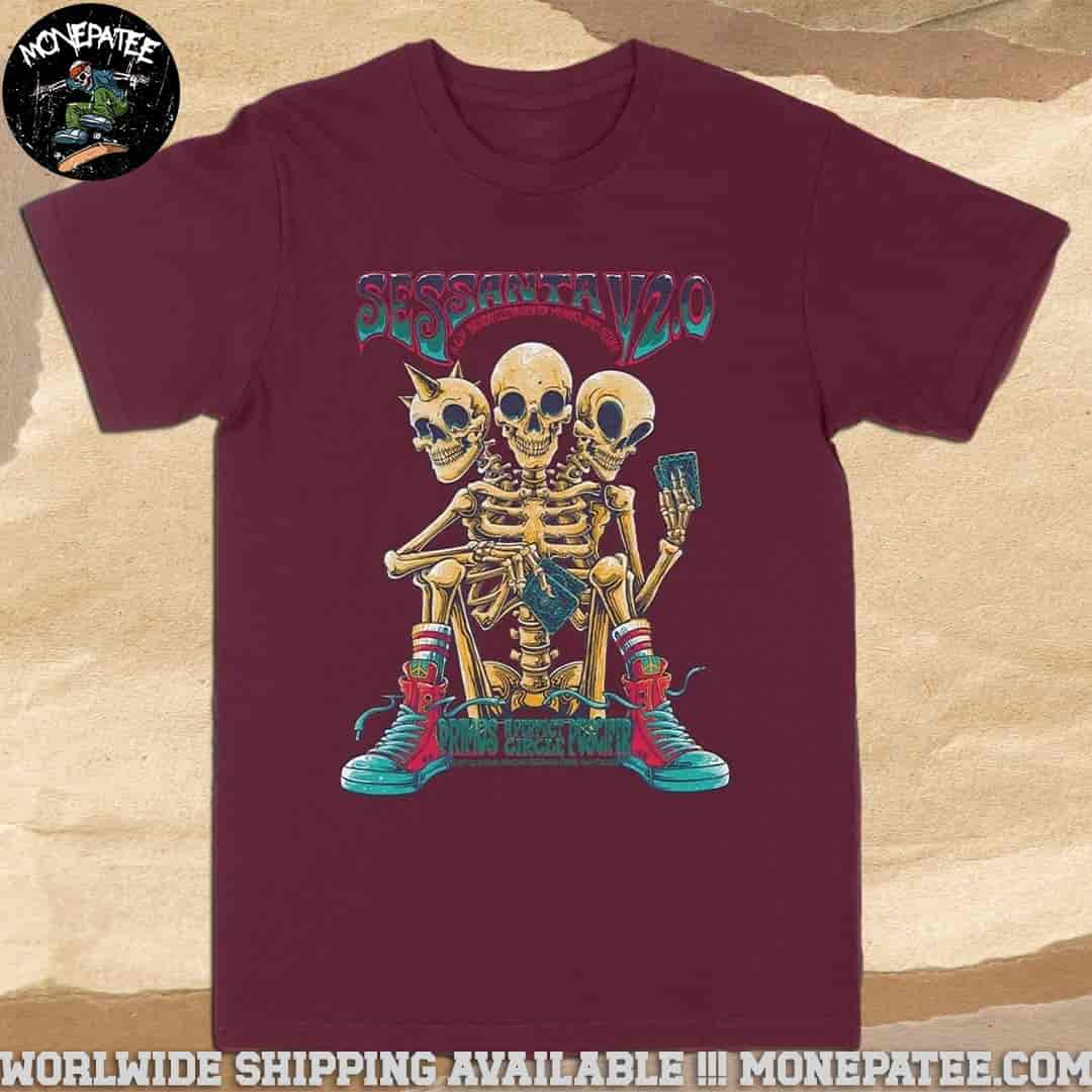 Sessanta V2.0 Exclusive Tee In Maryland Heights MO On May 29 2025 At Hollywood Casino Amphitheatre Merchandise Unisex Shirt Sessanta V2.0 Exclusive Tee In Maryland Heights MO On May 29 2025 At Hollywood Casino Amphitheatre Merchandise Unisex Shirt
