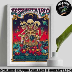 Sessanta V2.0 Poster For Show In Maryland Heights MO On May 29 2025 At Hollywood Casino Amphitheatre Decorative Poster Canvas