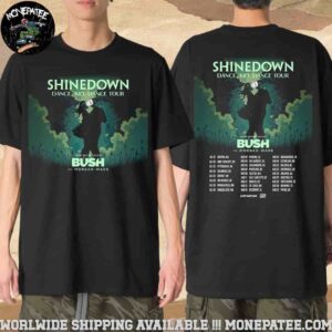 Shinedown Dance Kid Dance US Tour Dates 2025 Merchandise Unisex T-Shirt