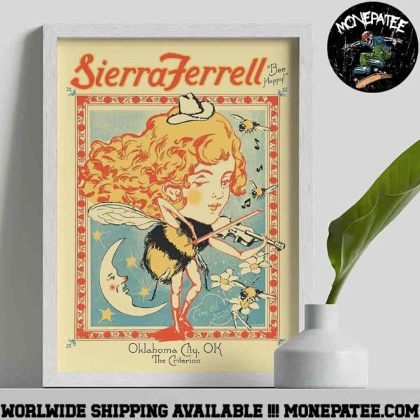 Sierra Ferrell Okalahoma City OK At The Criterion May 6th 2025 Poster