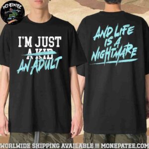 Simple Plan I’m Just A Kid Merchanise Japan Tour 2025 T-Shirt