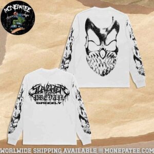 Slaughter to Prevail Grizzly Album July 18 2025 White Flame Grizzly Merchandise All Over Print Long Sleeve Shirt