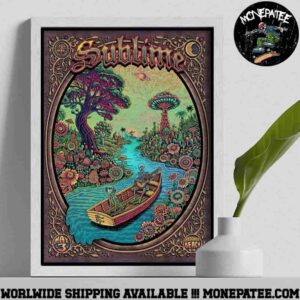 Sublime May 30 Beachlife Festival 2025 Redondo Beach CA Poster