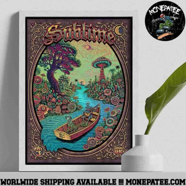 Sublime May 30 Beachlife Festival 2025 Redondo Beach CA Poster