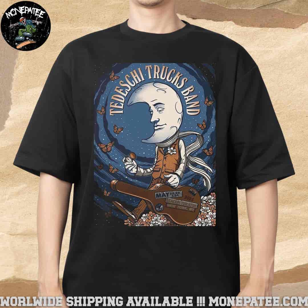 Tadeschi Trucks Band In New York At Beacon Theatre On May 22-23-24 2025 Merchandise Unisex T-Shirt Tadeschi Trucks Band In New York At Beacon Theatre On May 22-23-24 2025 Merchandise Unisex T-Shirt