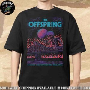 The Offspring In Brisbane Autralia On May 14-15 2025 At Brisbane Entertainment Centre Merchandise Unisex T-Shirt