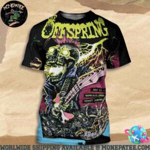The Offspring In Sydney Australia On May 11 At Qudos Bark Arena 2025 All Over Print T-Shirt