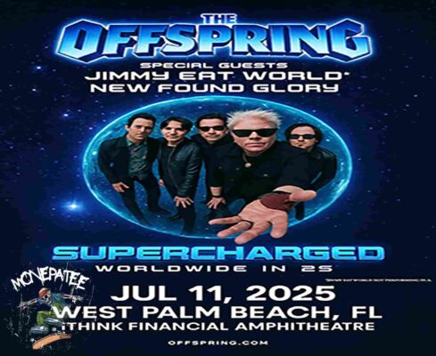 The Offspring West Palm Beach 2025 Supercharged Tour Ignites iTHINK Financial Amphitheatre July 11