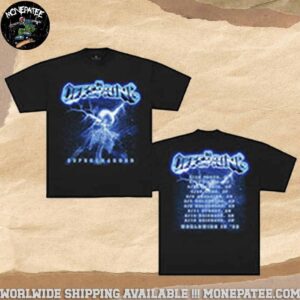 The Offspring Supercharged Japan 2025 Tour Dates List Merchandise T-Shirt