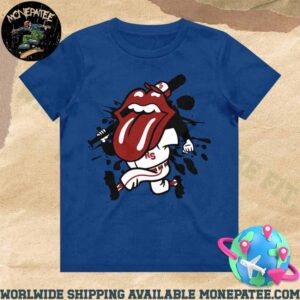 The Rolling Stones Baseball Tongue Merchandise 2025 T-Shirt