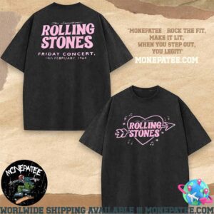 The Rolling Stones The Sensational Firday Concert Feb 14th 1964 Merchandise 2025 Washed T-Shirt
