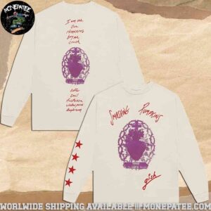 The Smashing Pumpkins Gish Tracklist Merchandise 2025 Two Sides Longsleeve Shirt