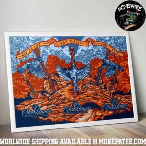 The SteelDrivers In Pelham TN At The Caverns On May 30-31 And June 1 2025 Decorative Poster Canvas