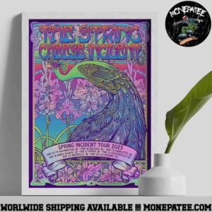 The String Cheese Incident Spring Incident Tour 2025 Art By Paul Dempsey Poster Canvas