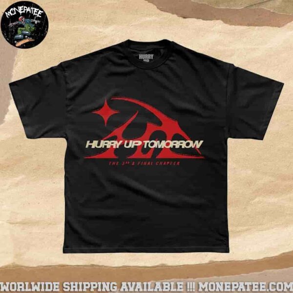 The Weeknd Hurry Up Tomorrow Official 2025 The Final Chapter Merchandise T-Shirt