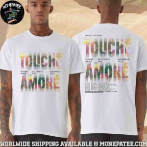 Touche Amore with Militarie Gun Australia Tour this July 2025 Merchandise Unisex T-Shirt