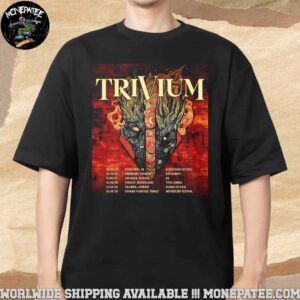 Trivium UK And EU Tour Summer 2025 Merchandise Unisex T-Shirt