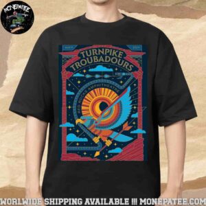 Turnpike Troubadours on 8 May 2025 at Red Rocks Amphitheatre in Morrison Colorado T-Shirt