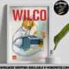 Wilco Band Poster In Santiago Chile At Teatro LA Cupula On June 2 2025  Decorative Poster Canvas