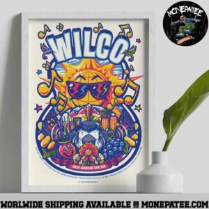 Wilco South American Tour 2025 From May 25 To June 2 2025  Decorative Poster Canvas